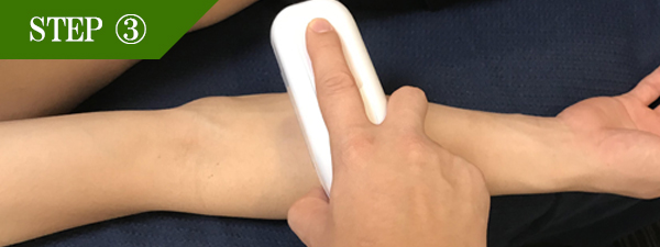 ひざ上脱毛Step3