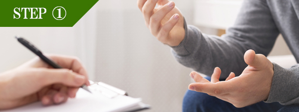 乳輪周りの脱毛Step1