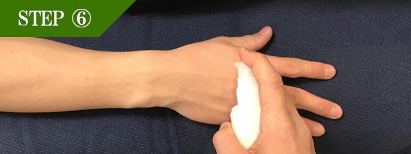 手の甲脱毛Step6